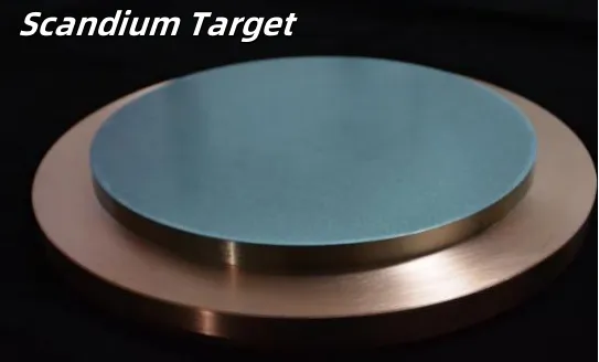 Scandium Target 1