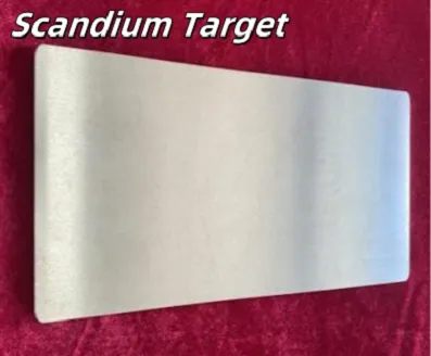 Scandium Target 2